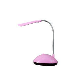Fashion Wind Led Desk Light Compact Pink Flexible Gooseneck Reading Lamp*NIB